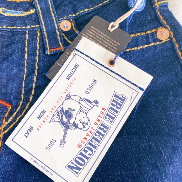 True Religion Mid Rise Straight Jean, NWT - Picture 7 of 7